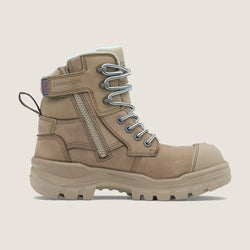 BLUNDSTONE WOMEN'S ROTOFLEX SAFETY BOOTS 8863 - STONE