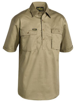 BIG GAME RIFLE SHIRT with BGR Logo - Colour Khaki (bgrssaa)