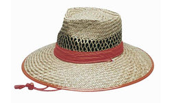 RUSH STRAW BRIMMED HAT 4261