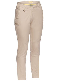 パンツ MHL./DENSE COTTON DRILL PANTS WOMENS Navy cotton drill Utility Trousers | MHL. by Margaret Howell