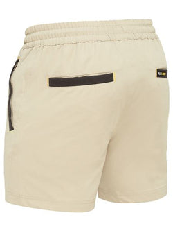 BISLEY FLEX & MOVE™ 4-WAY STRETCH ELASTIC WAIST SHORT - BSH1331