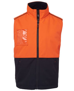 JBS HI VIS A.T. VEST 6HVAVONBX - ORANGE/NAVY
