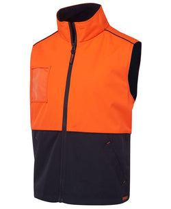 JBS HI VIS A.T. VEST 6HVAVONBX - ORANGE/NAVY