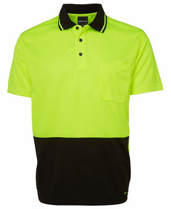 JB'S HI VIS SHORT SLEEVE MICROMESH POLO