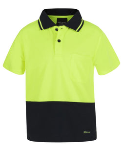 KIDS HI VIS TRADITIONAL POLO