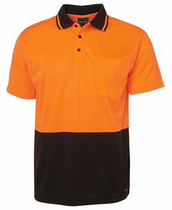 JB'S HI VIS SHORT SLEEVE MICROMESH POLO