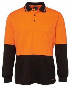 Hi Vis L/S Trad Polo 6HVPL