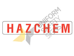 HAZCHEM SIGN - 600x150 - METAL - HAZ101M