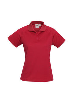 TAFE - HERVEY BAY - TOURISM - WOMEN'S POLO - RED