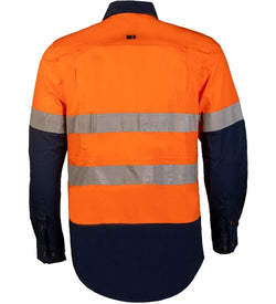RITEMATE RMX FLEXIBLE UTILITY SHIRTS - TWO TONE - REFLECTIVE - RMX003R