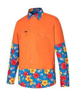 RITEMATE - R U RITE MATE OPEN FRONT SHIRT - LONG SLEEVE -RMRU02