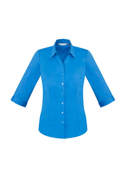 BizCare - Womens Monaco 3/4 Sleeve Shirt (S770LT)