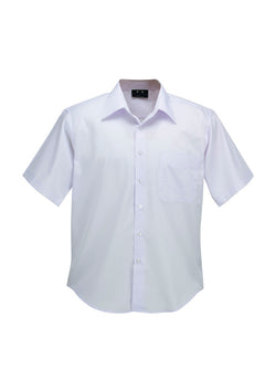 Bizcare   MENS PLAIN OASIS SHORT SLEEVE SHIRT   SH3603
