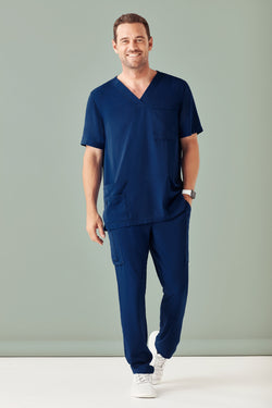 Bizcare   MENS MULTI-POCKET SCRUB PANT   CSP946ML