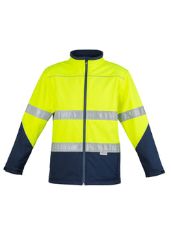 SYZMIK HI VIS UNISEX SOFT SHELL JACKET ZJ353