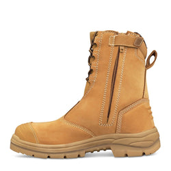OLIVER HI LEG 200mm WHEAT ZIP SIDED BOOT