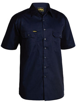 BISLEY - COOL LIGHTWEIGHT DRILL SHIRT - SHORT SLEEVE